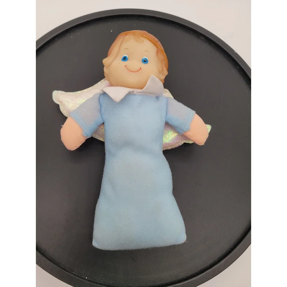 Vintage 1986 House Of Lloyd Soft Body Angel Blue Flaw Read